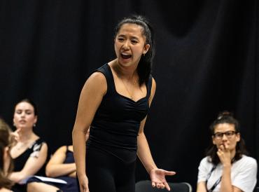 A short course participant