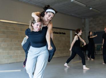 Students enjoying LAMDA's Shakespeare Summer School